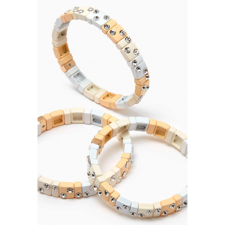 Roxanne Assoulin - Twinkle Twinkle Bracelet in Enamel, Set of 3