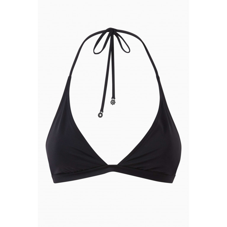 Loro Piana - Halter-neck Triangle Bikini Top in Micro-fibre Jersey