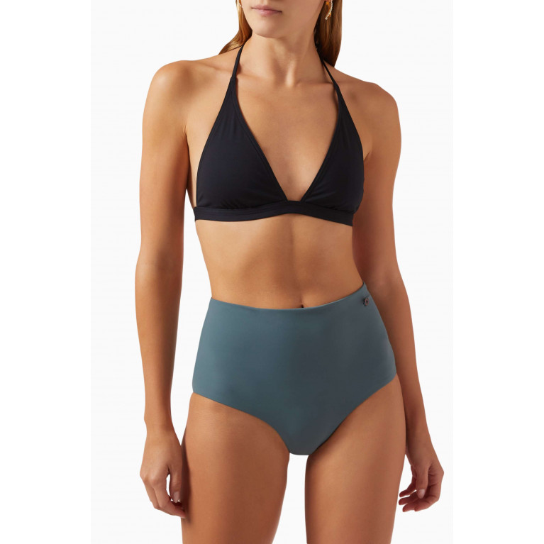 Loro Piana - High-waisted Bikini Bottom in Double-faced Jersey
