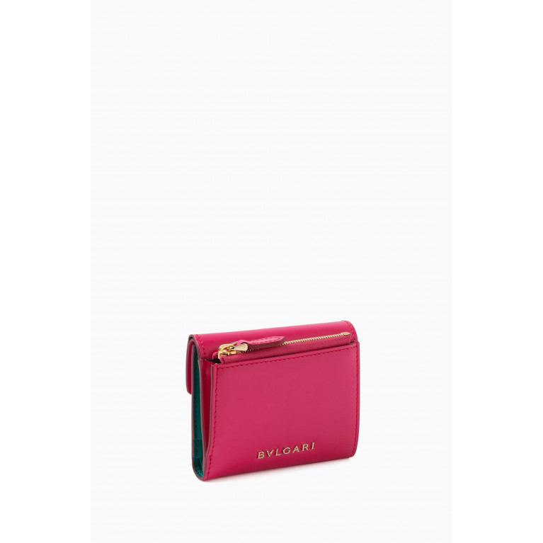 BVLGARI - Serpenti Forever Trifold Wallet in Leather