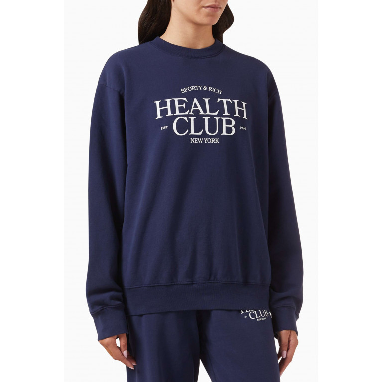 Sporty & Rich - SR Health Sweatshirt in Cotton