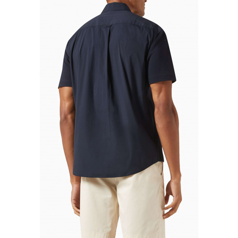 Theory - Carlom Polo Shirt in Cotton Blue