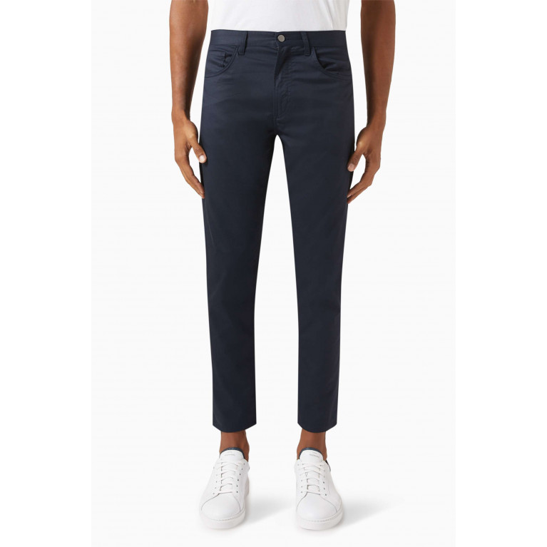 Theory - Zaine Pants in Cotton Twill Blue