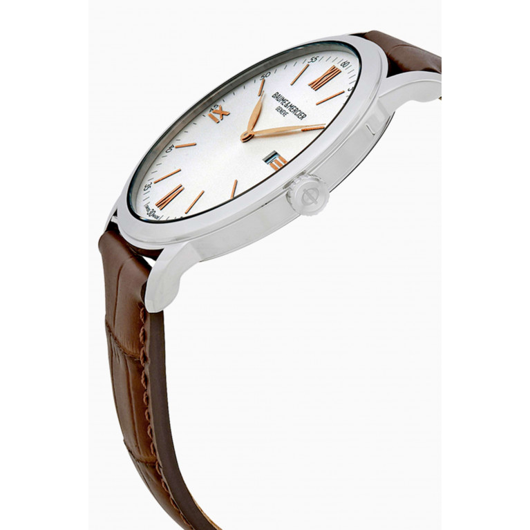 Baume & Mercier - Classima Quartz Stainless Steel Watch, 40mm