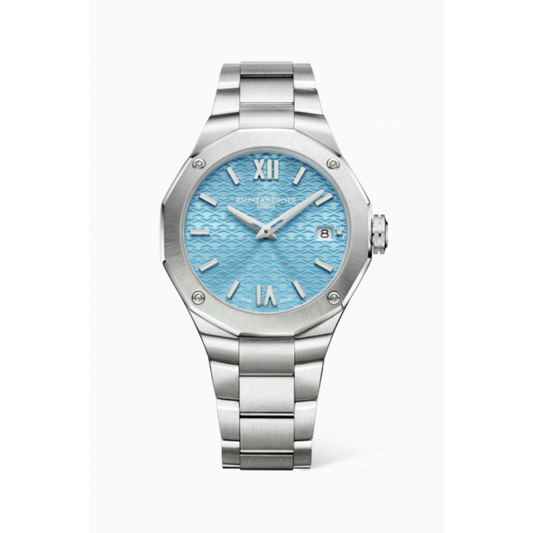 Baume & Mercier - Riviera Quartz Stainless Steel Watch, 43mm