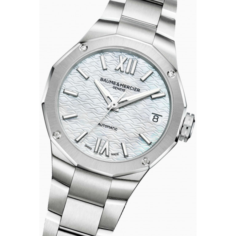 Baume & Mercier - Riviera Automatic Stainless Steel Watch, 33mm