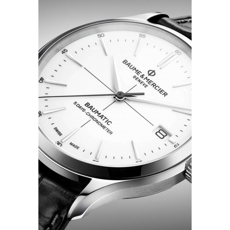 Baume & Mercier - Clifton Automatic Steel Watch, 40mm