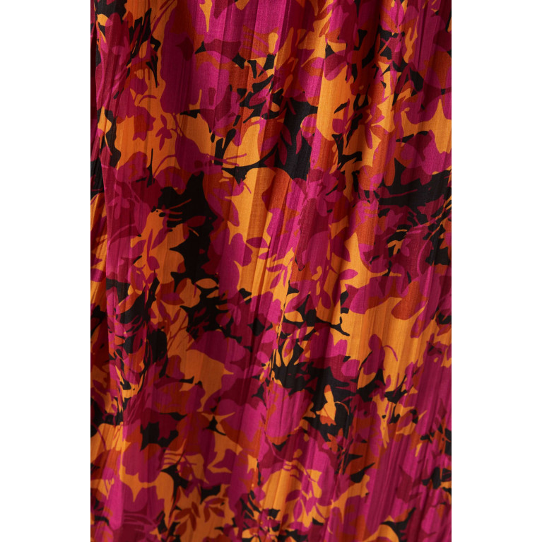 Acler - Holloway Floral-print Midi Dress