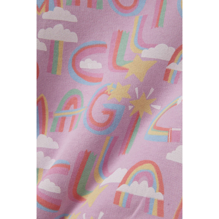 Stella McCartney - Rainbow-print Sweatshirt in Organic Cotton