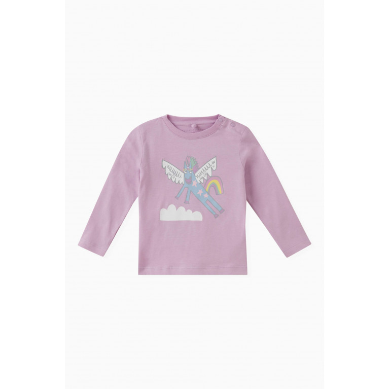 Stella McCartney - Unicorn-print T-shirt in Cotton