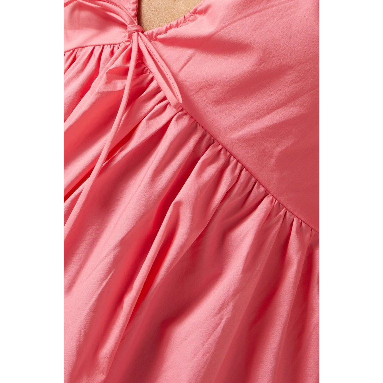 Bird & Knoll - Hana Maxi Dress in Cotton Pink