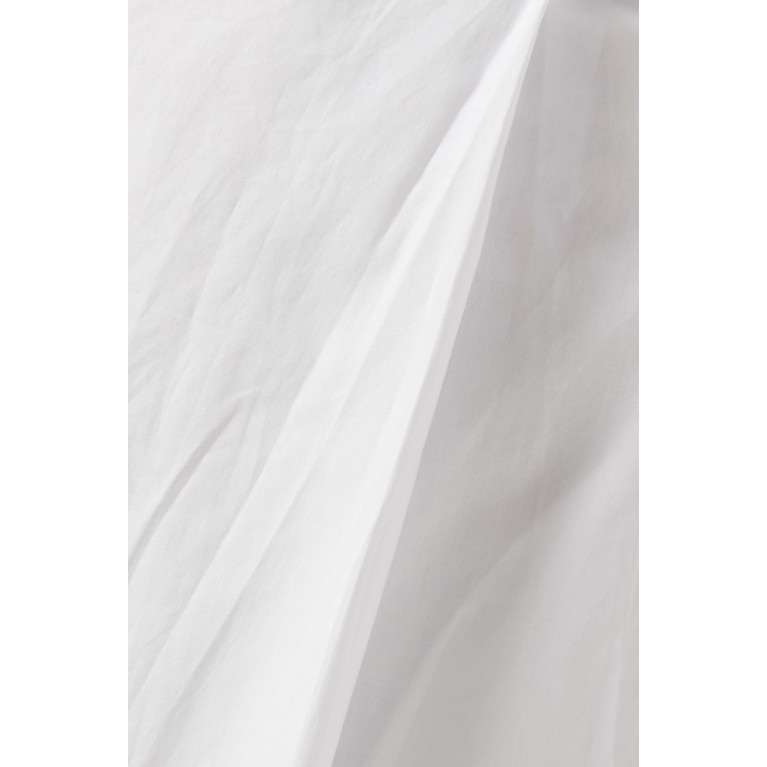 Bird & Knoll - Ziggy Dress in Cotton White