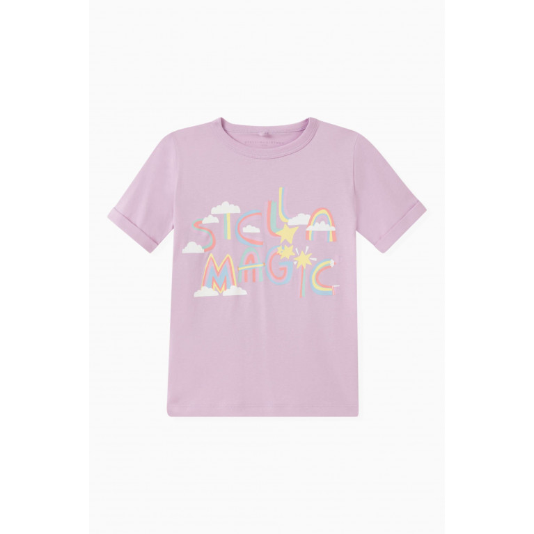 Stella McCartney - Logo-print T-shirt in Cotton