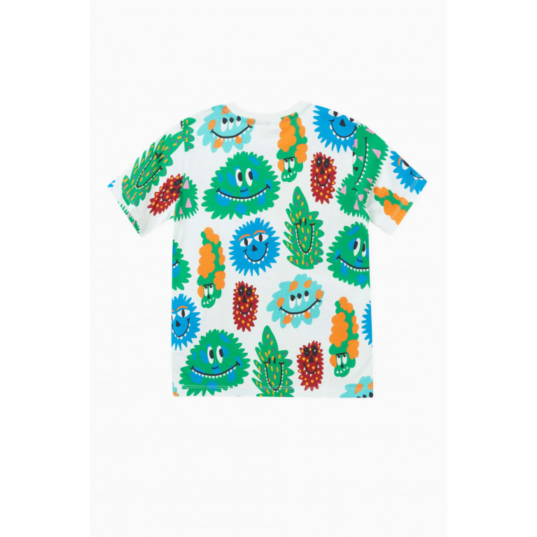 Stella McCartney - Monster Print T-shirt in Cotton