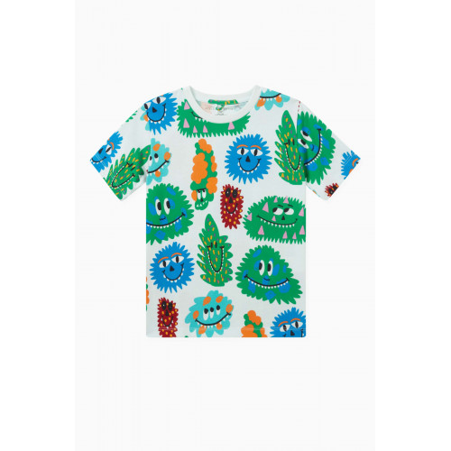 Stella McCartney - Monster Print T-shirt in Cotton