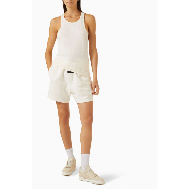 Fear of God Essentials - Flocked Logo Tank Top in Cotton-jersey