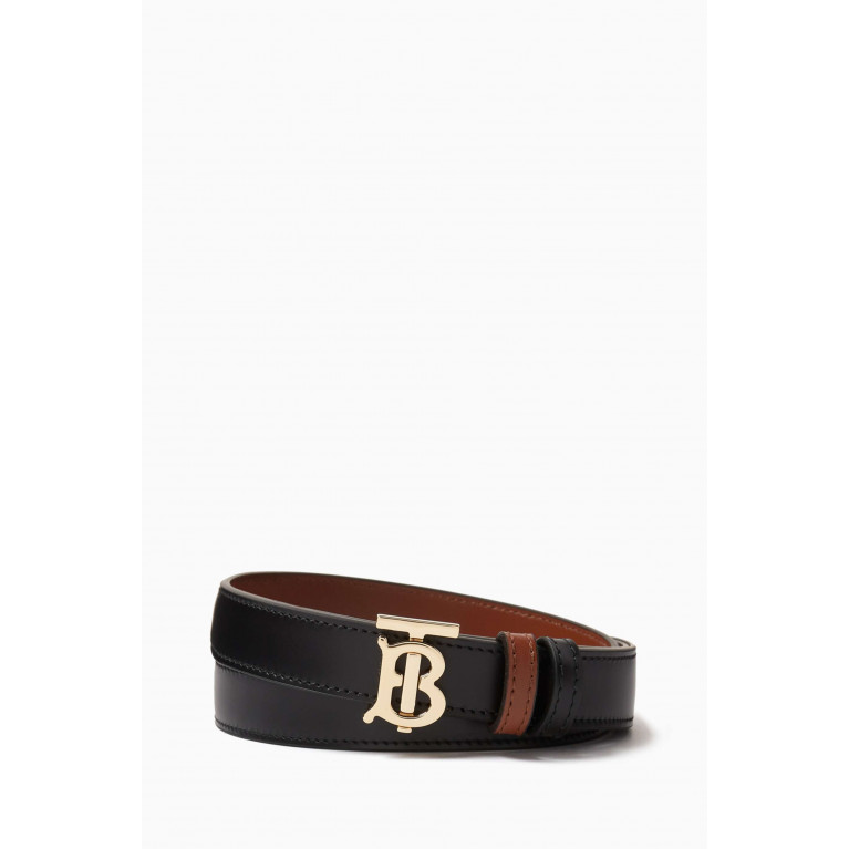 Burberry - TB Reversible Belt in Leather