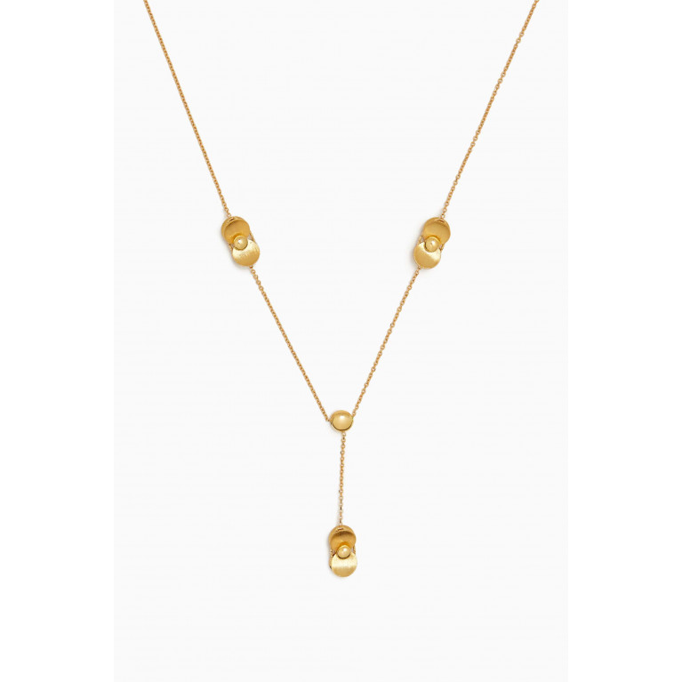 Damas - Moda Fiocco Y Necklace in 18kt Gold
