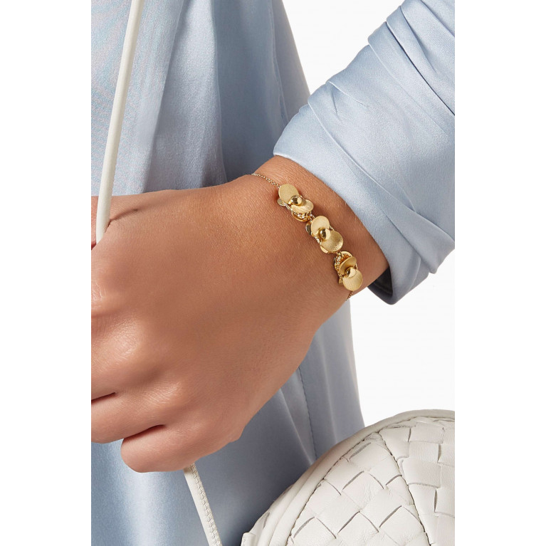 Damas - Moda Fiocco Bracelet in 18kt Gold