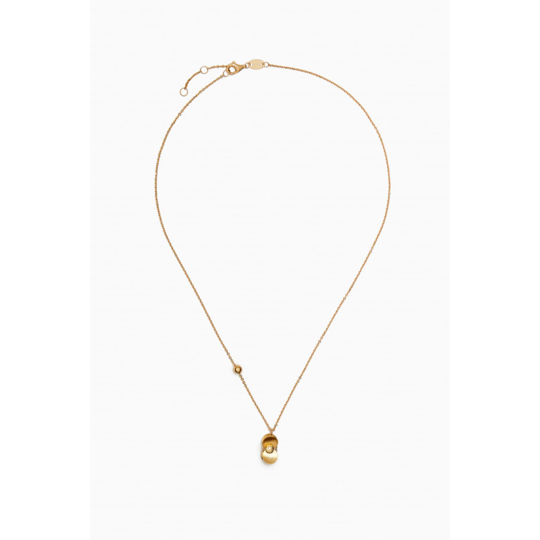 Damas - Moda Fiocco Pendant Necklace in 18kt Gold