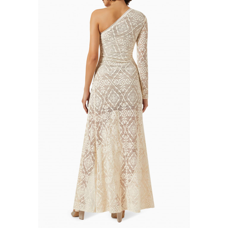 Bronx and Banco - Ameena One-shoulder Dress in Lace