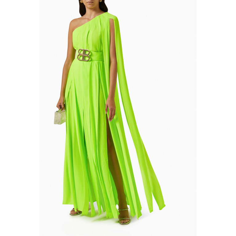 Bronx and Banco - Nia One-shoulder Panelled Gown