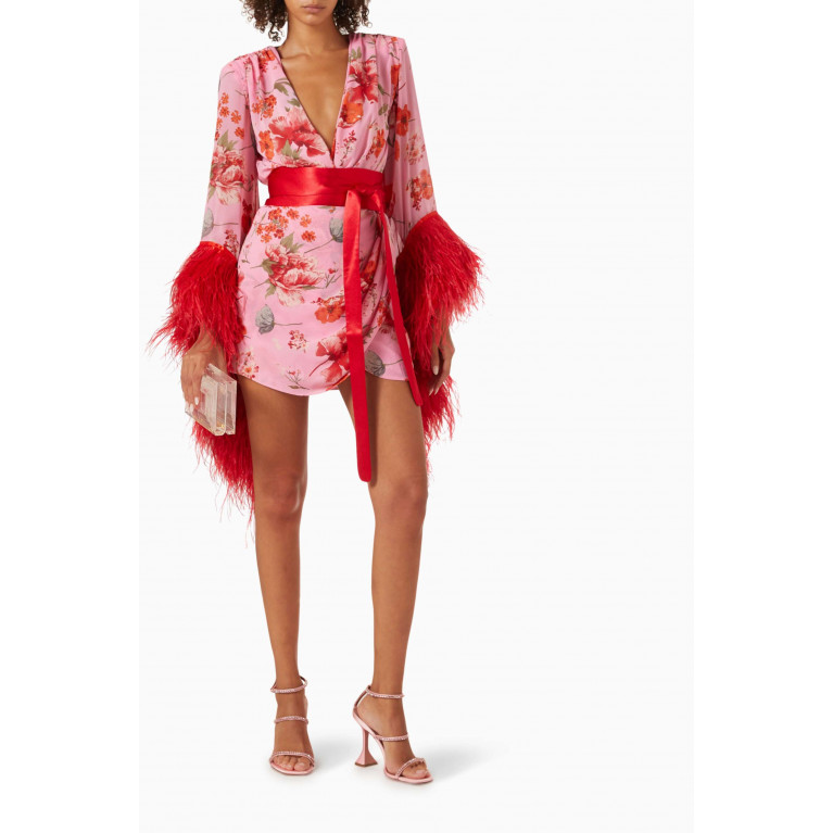 Bronx and Banco - Geisha Poppy Mini Dress