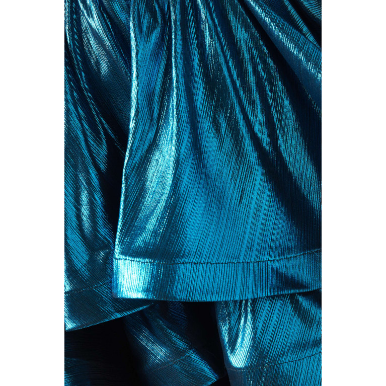Bronx and Banco - Bedouin Mini Dress in Metallic-jersey