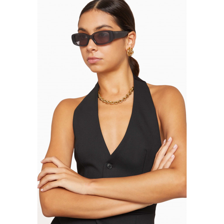 Chimi - 10.2 Rectangular Sunglasses in Acetate