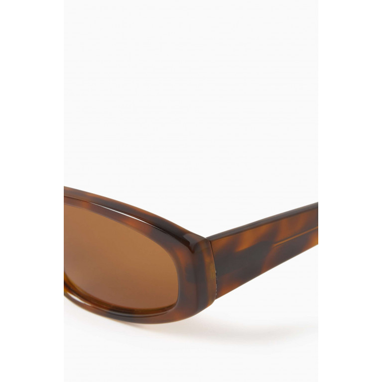 Chimi - 09 Oval Cat-eye Sunglasses Brown