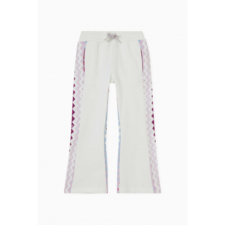 Missoni - Zigzag-pattern Flared Pants in Cotton