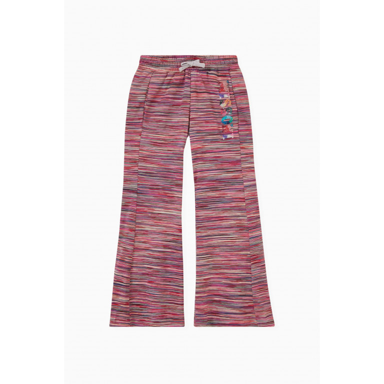 Missoni - Striped Flared Pants in Cotton