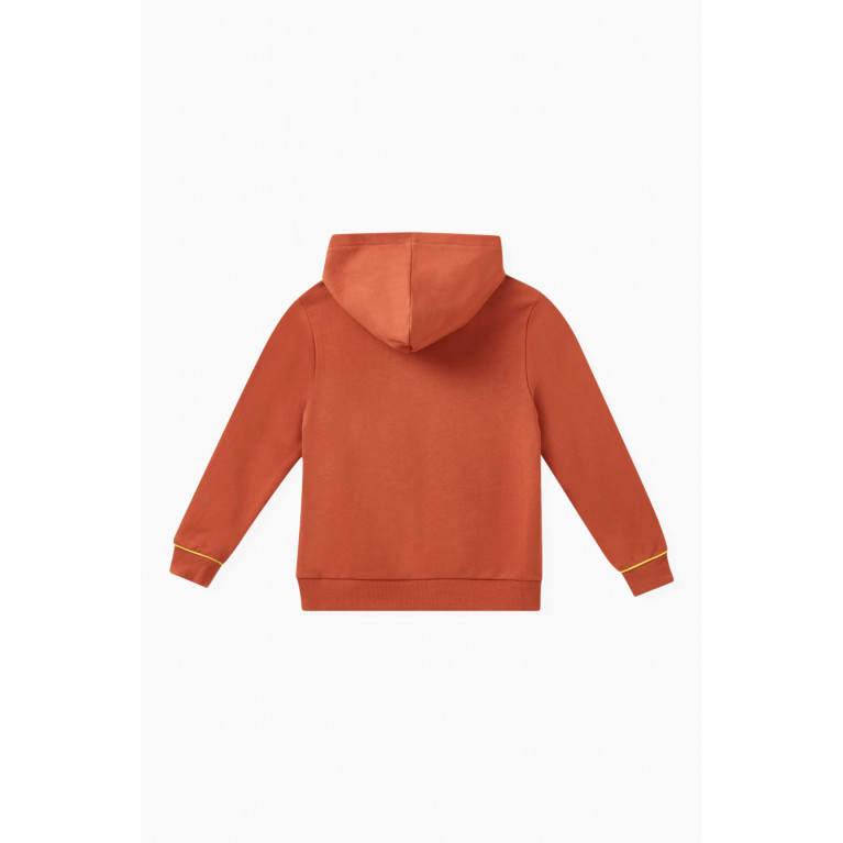 Missoni - Logo Hoodie in Cotton Orange