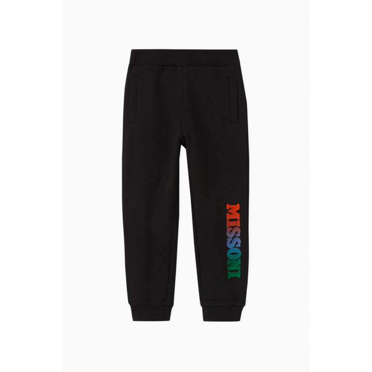 Missoni - Graphic Logo Sweatpants in Organic Cotton Jersey