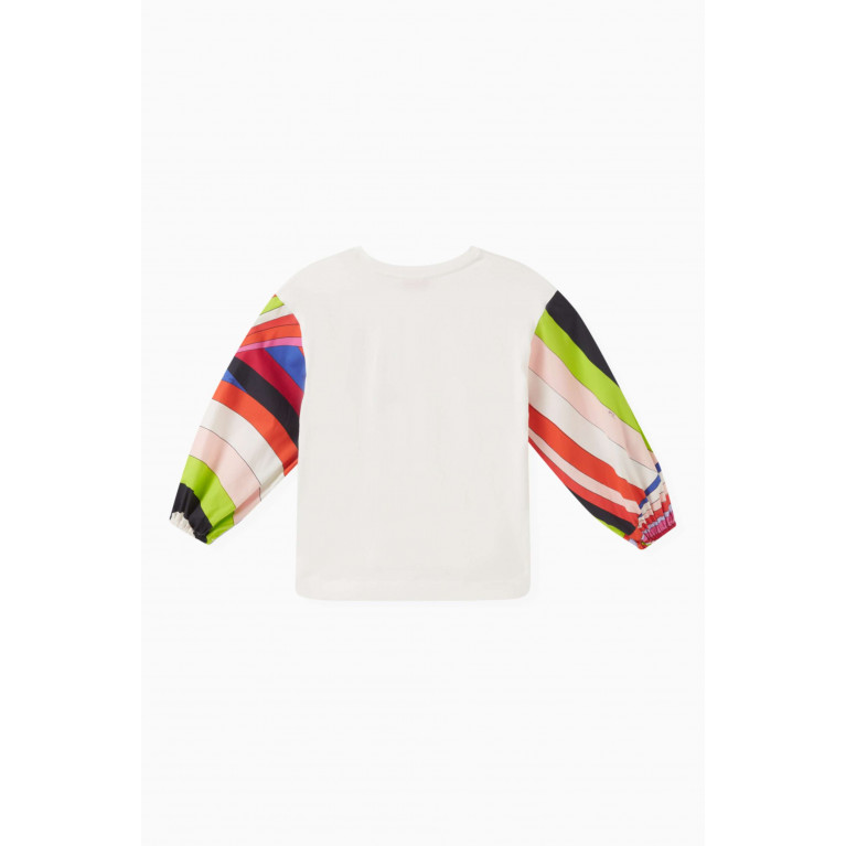Emilio Pucci - Abstract-print Blouse in Cotton