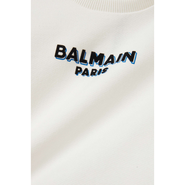 Balmain - Logo Sweatshirt in Cotton