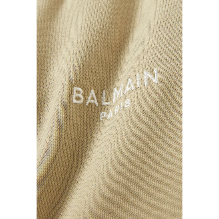 Balmain - Logo-embroidered Sweatpants in Cotton
