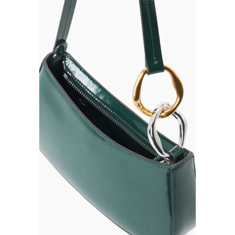 Staud - Ollie Shoulder Bag in Shiny Leather