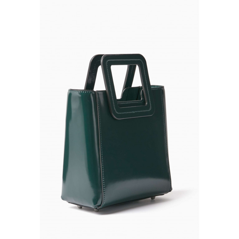 Staud - Mini Shirley Bag in Shiny Leather