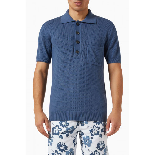 Frescobol Carioca - Clemente Polo Shirt in Cotton Knit