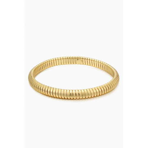Luv Aj - Mini Flex Snake Bracelet in Gold-plated Brass
