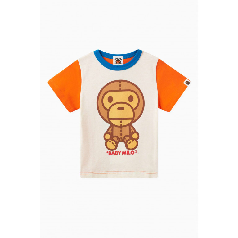A Bathing Ape - Baby Milo Toy Relaxed T-shirt in Jersey
