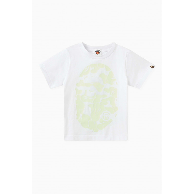 A Bathing Ape - Glow-in-the-dark Graphic T-shirt in Cotton-jersey