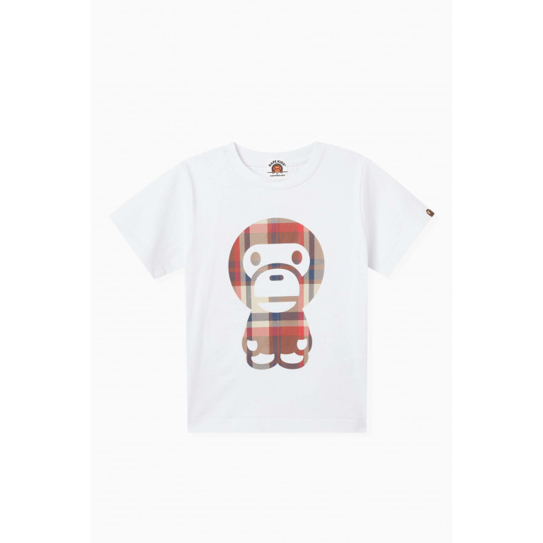 A Bathing Ape - Big Baby Milo T-shirt in Cotton-jersey