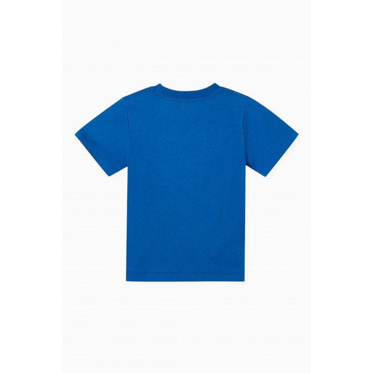 A Bathing Ape - 1st Camo Milo Shark T-shirt in Cotton-jersey Blue