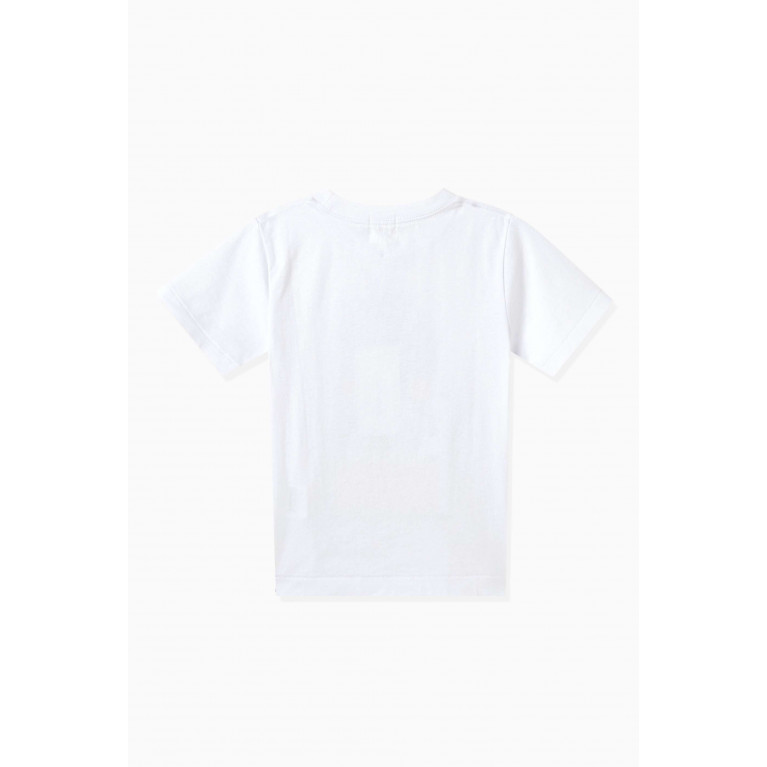 A Bathing Ape - 1st Camo Milo Shark T-shirt in Cotton-jersey White