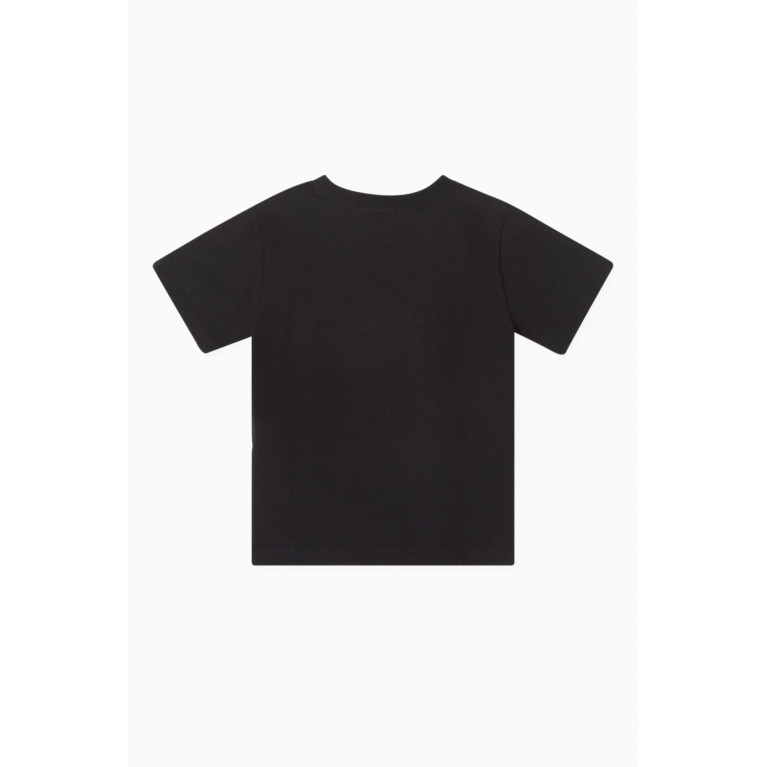 A Bathing Ape - Milo A-to-Z Hoop T-shirt in Cotton-jersey Black
