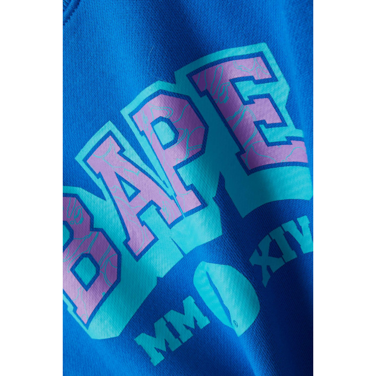 A Bathing Ape - Bape Line Camo Crew Sweatshirt in Cotton