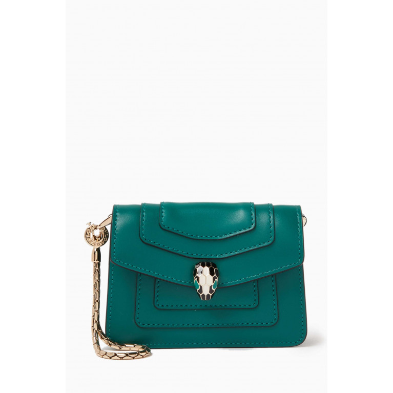 BVLGARI - Serpenti Forever Charm in Leather