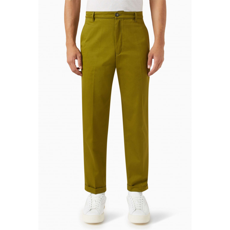 Kenzo - Straight-leg Trousers in Cotton